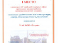 Диплом победителя